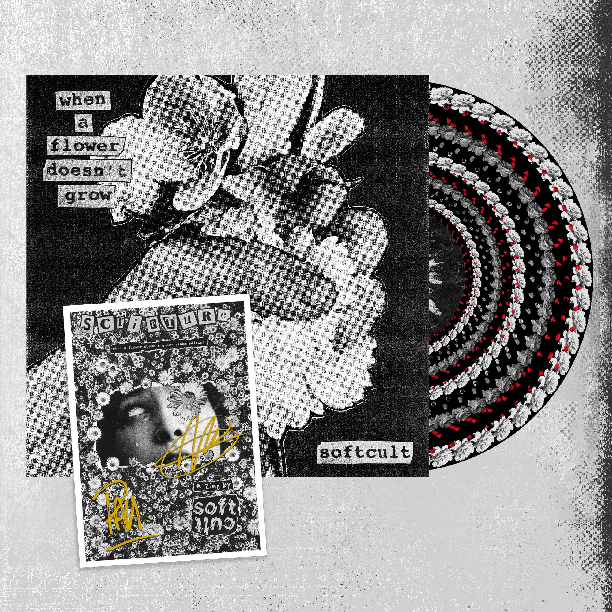 Softcult - When A Flower Doesn't Grow (Zoetrope) + Zine (Signed)